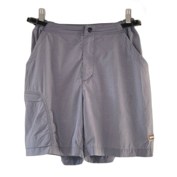 REI COOP Gray lightweight Fast Drying Adjustable Waist Hiking Shorts size Small - Picture 1 of 16